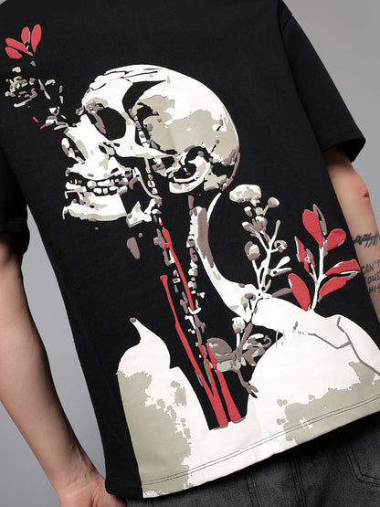 REBIRTH & REBOUND - black oversized tee