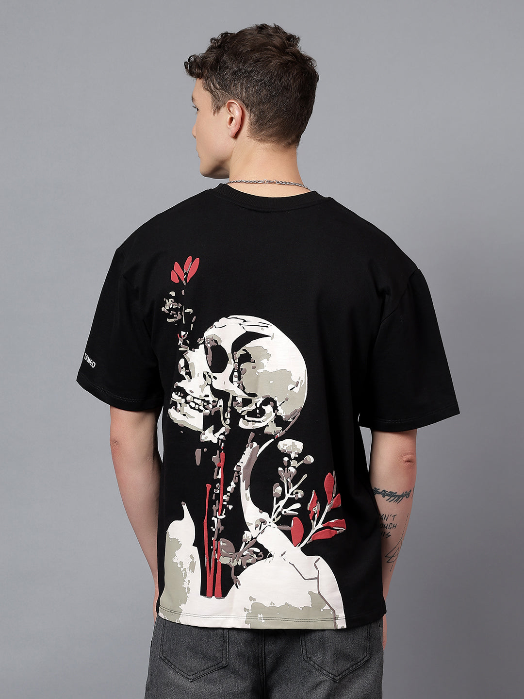 REBIRTH & REBOUND - black oversized tee