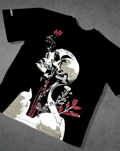 REBIRTH & REBOUND - black oversized tee