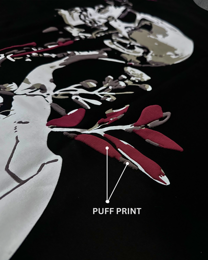 REBIRTH & REBOUND - black oversized tee